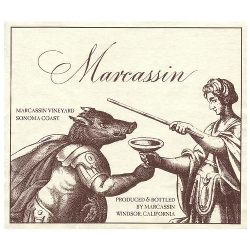 Marcassin Blue Slide Ridge Pinot Noir 2001 Front Label