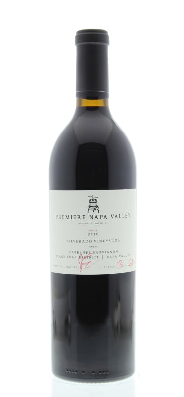 Silverado SOLO Cabernet Sauvignon (Premiere Napa Auction) 2010 Front Bottle Shot