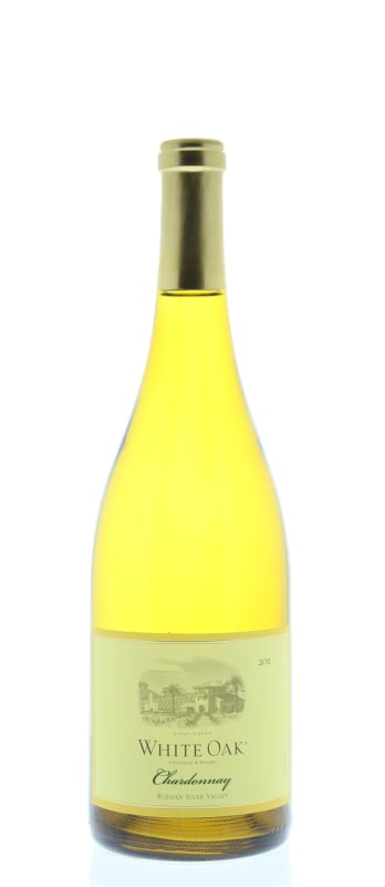 White Oak Chardonnay 2011 Front Bottle Shot