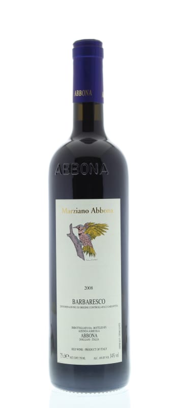 Abbona Barbaresco 2008 Front Bottle Shot