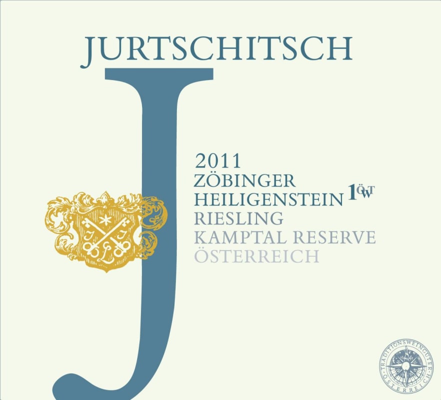 Jurtschitsch Zobinger Heiligenstein OTW Reserve Riesling 2011 Front Label