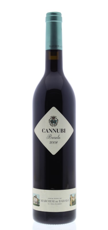 Marchesi di Barolo Barolo Cannubi 2008 Front Bottle Shot