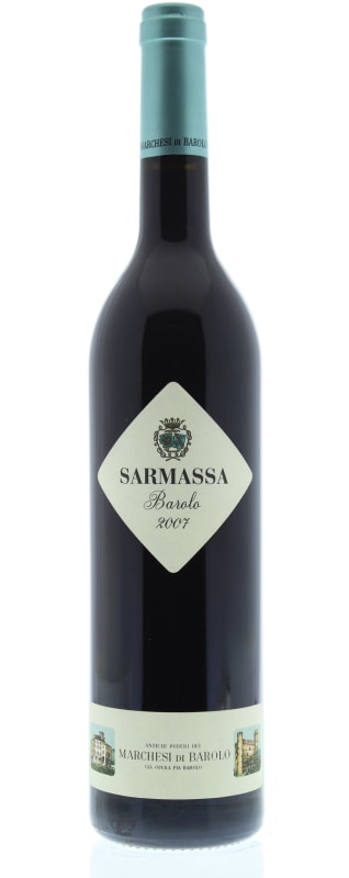 Marchesi di Barolo Barolo Sarmassa 2007 Front Bottle Shot