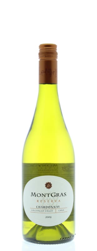 MontGras Reserva Chardonnay 2009 Front Bottle Shot