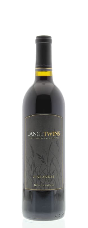 LangeTwins Zinfandel 2011 Front Bottle Shot