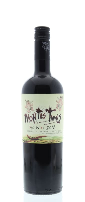 Montes Twins Red Blend 2012 Front Bottle Shot