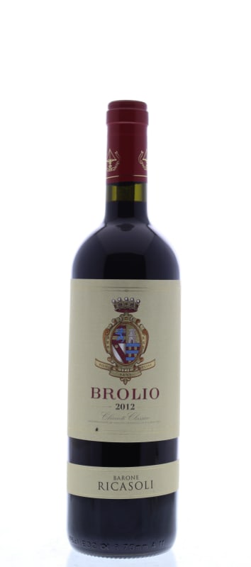 Barone Ricasoli Brolio Chianti Classico 2012 Front Bottle Shot