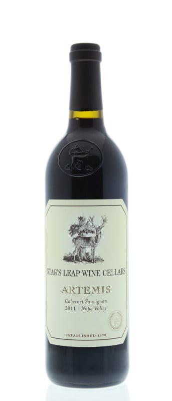 Stag's Leap Wine Cellars Artemis Cabernet Sauvignon 2011 Front Bottle Shot