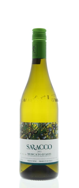 Saracco Moscato d'Asti 2013 Front Bottle Shot