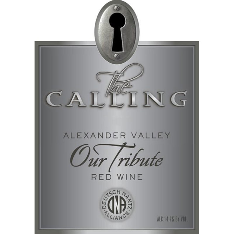 The Calling Our Tribute 2009 Front Label