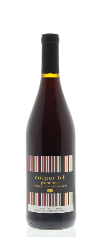 Cooper Mountain Cooper Hill Pinot Noir 2012 Front Bottle Shot