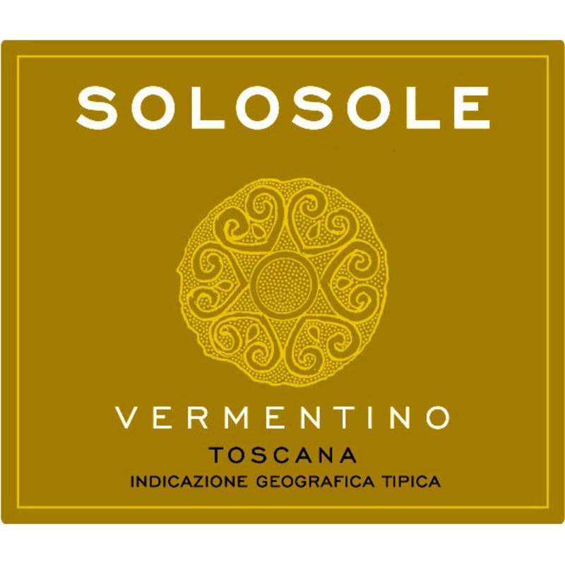 Poggio al Tesoro Solosole Bolgheri Vermentino 2012 Front Label