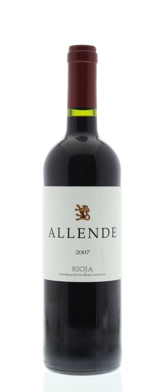 Finca Allende 2007 Front Bottle Shot