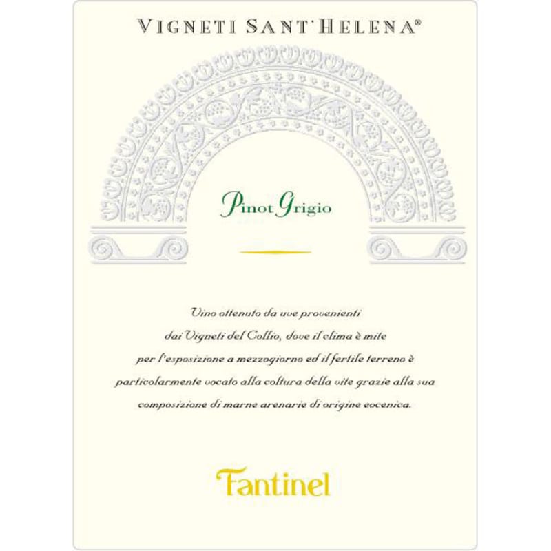 Fantinel Tenuta Sant'Helena Pinot Grigio 2011 Front Label