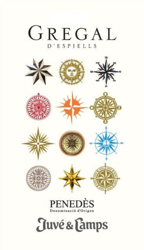 Juve & Camps Gregal d'Espiells 2015 Front Label