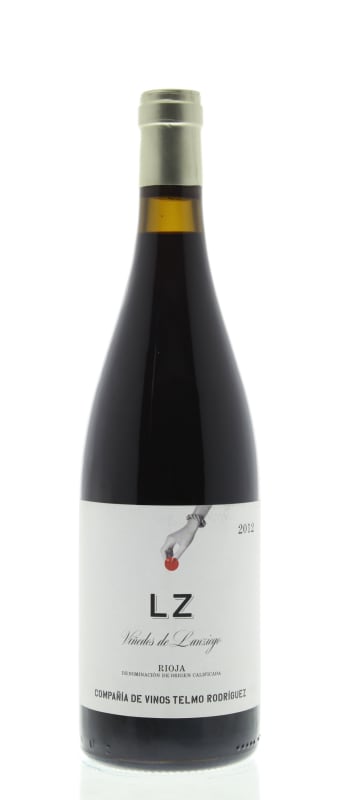 Bodega Lanzaga LZ 2012 Front Bottle Shot