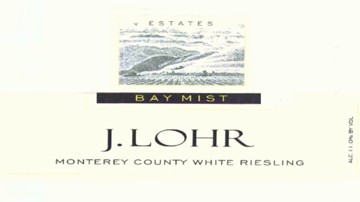 J. Lohr Bay Mist White Riesling 2011 Front Label