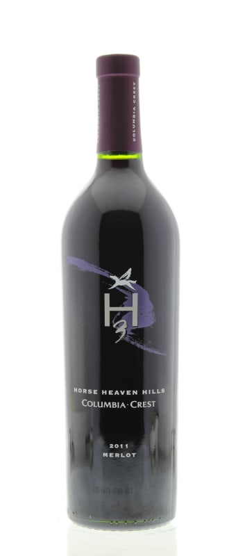 Columbia Crest H3 Merlot 2011 Front Bottle Shot