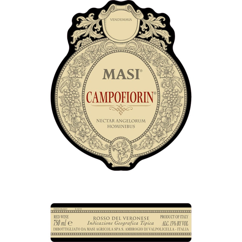 Masi Campofiorin Rosso del Veronese 2010 Front Label