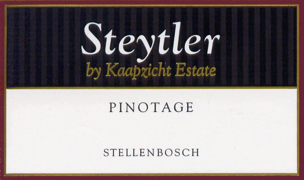 Kaapzicht Steytler Pinotage 2012 Front Label