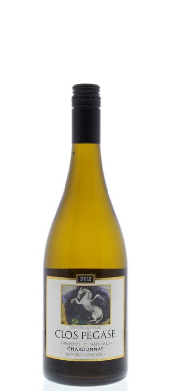 Clos Pegase Mitsuko's Vineyard Chardonnay 2012 Front Bottle Shot