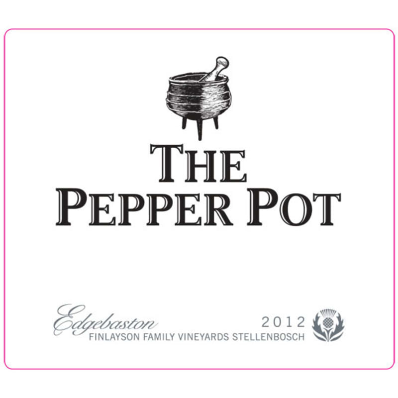 Edgebaston The Pepper Pot 2012 Front Label
