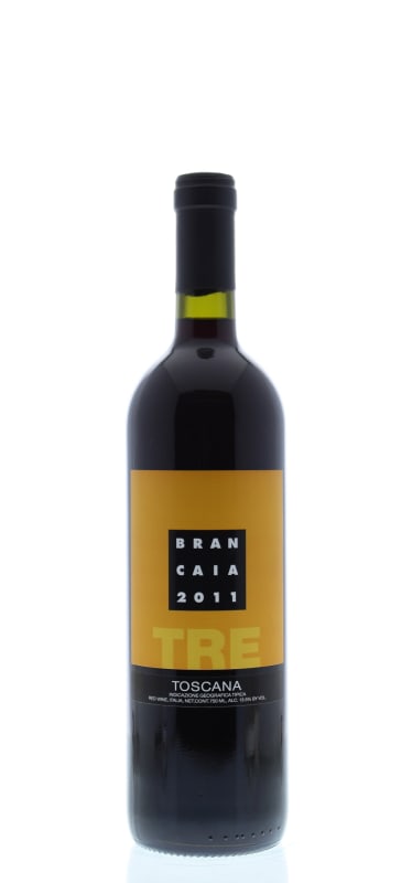Brancaia Tre 2011 Front Bottle Shot