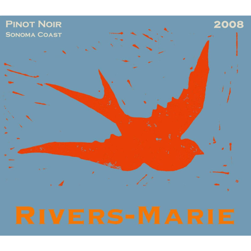 Rivers-Marie Sonoma Coast Pinot Noir 2008 Front Label