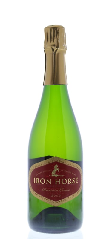 Iron Horse Russian Cuvee 2009 Front Bottle Shot