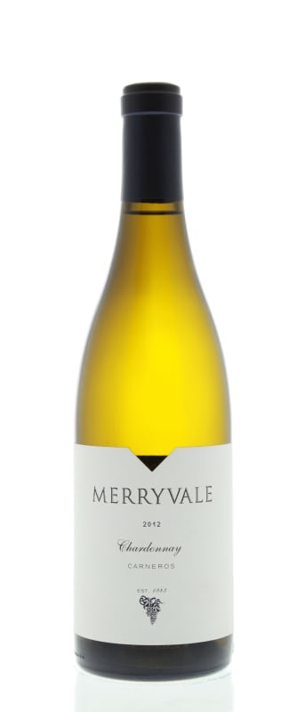 Merryvale Chardonnay 2012 Front Bottle Shot