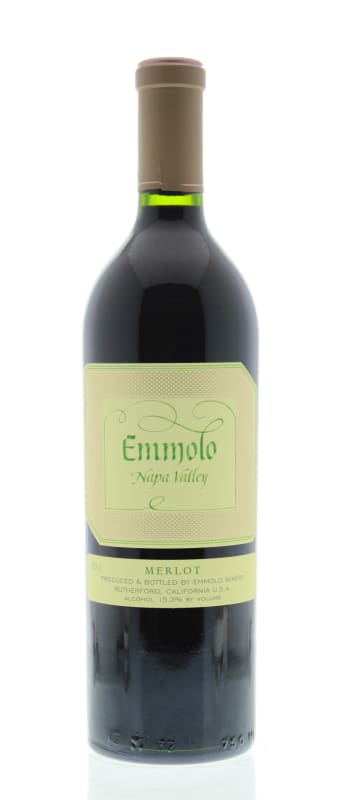 Emmolo Merlot 2011 Front Bottle Shot