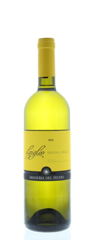 Masseria del Feudo Il Giglio Inzolia-Grillo 2012 Front Bottle Shot