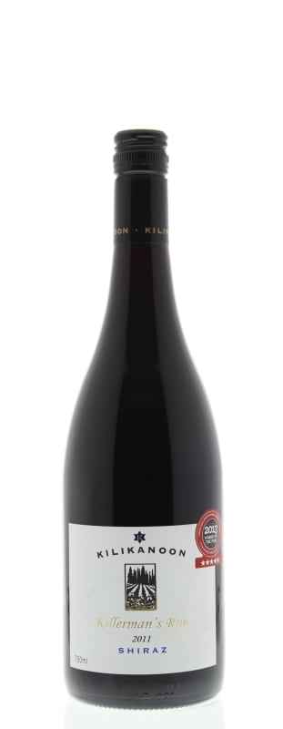 Kilikanoon Killerman's Run Shiraz 2011 Front Bottle Shot