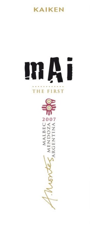 Kaiken Mai Malbec 2007 Front Label