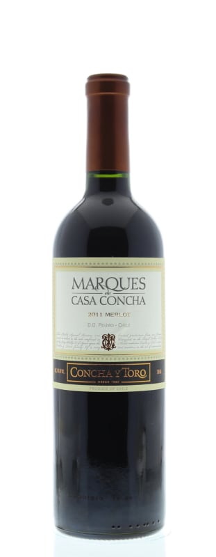 Concha y Toro Marques de Casa Concha Merlot 2011 Front Bottle Shot