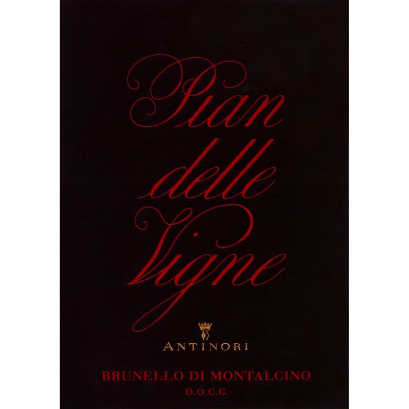 Marchesi Antinori Pian Delle Vigne Brunello di Montalcino 2008 Front Label