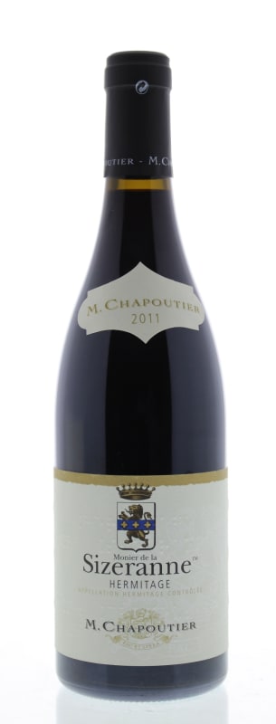 M. Chapoutier Hermitage Monier de la Sizeranne 2011 Front Bottle Shot