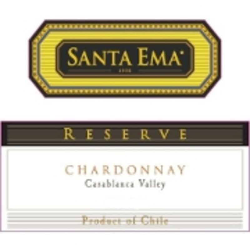 Santa Ema Reserva Chardonnay 2010 Front Label