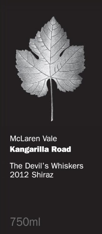 Kangarilla Road The Devil's Whiskers Shiraz 2012 Front Label