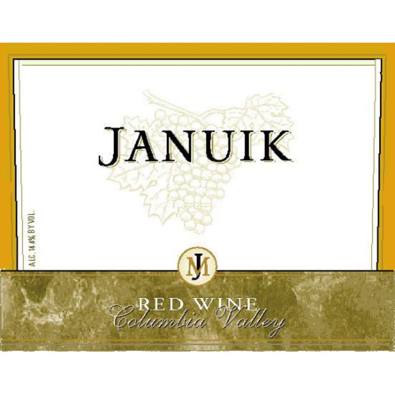 Januik Winery Columbia Valley Red 2011 Front Label