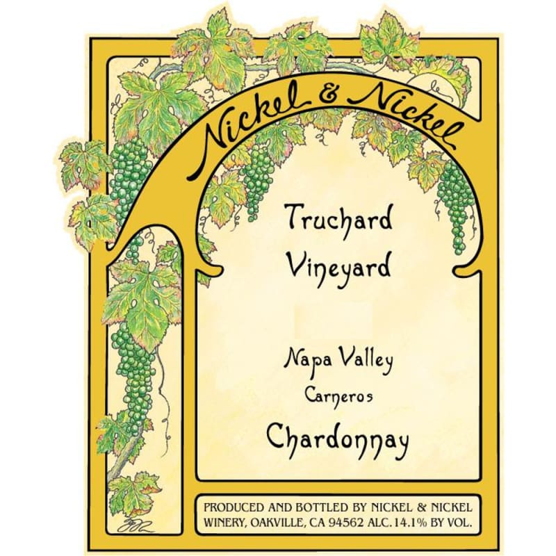 Nickel & Nickel Truchard Vineyard Chardonnay 2012 Front Label
