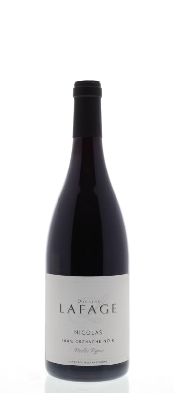 Domaine Lafage Cuvee Nicolas 2012 Front Bottle Shot
