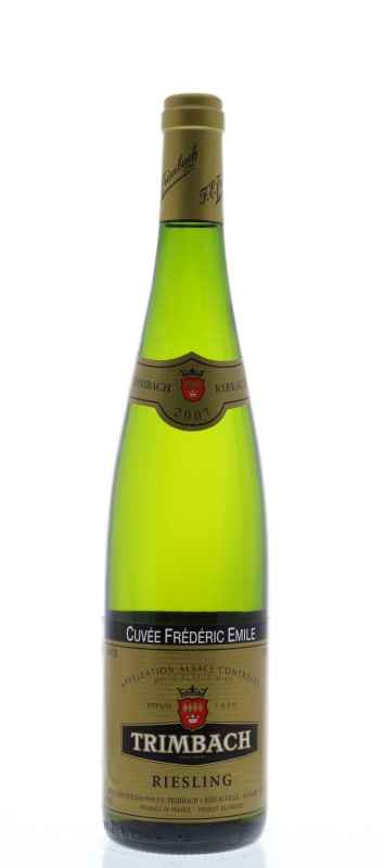 Maison Trimbach Cuvee Frederic Emile Riesling 2007 Front Bottle Shot