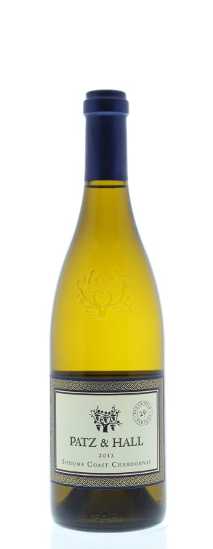 Patz & Hall Sonoma Coast Chardonnay 2012 Front Bottle Shot
