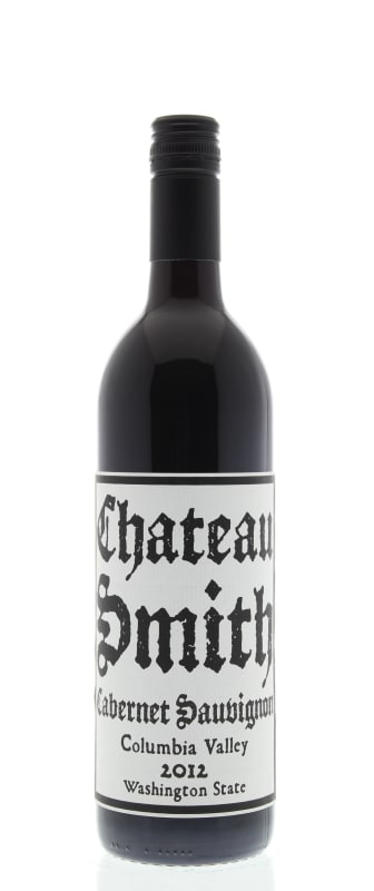 Charles Smith Wines Chateau Smith Cabernet Sauvignon 2012 Front Bottle Shot