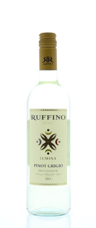Ruffino Lumina Pinot Grigio 2013 Front Bottle Shot