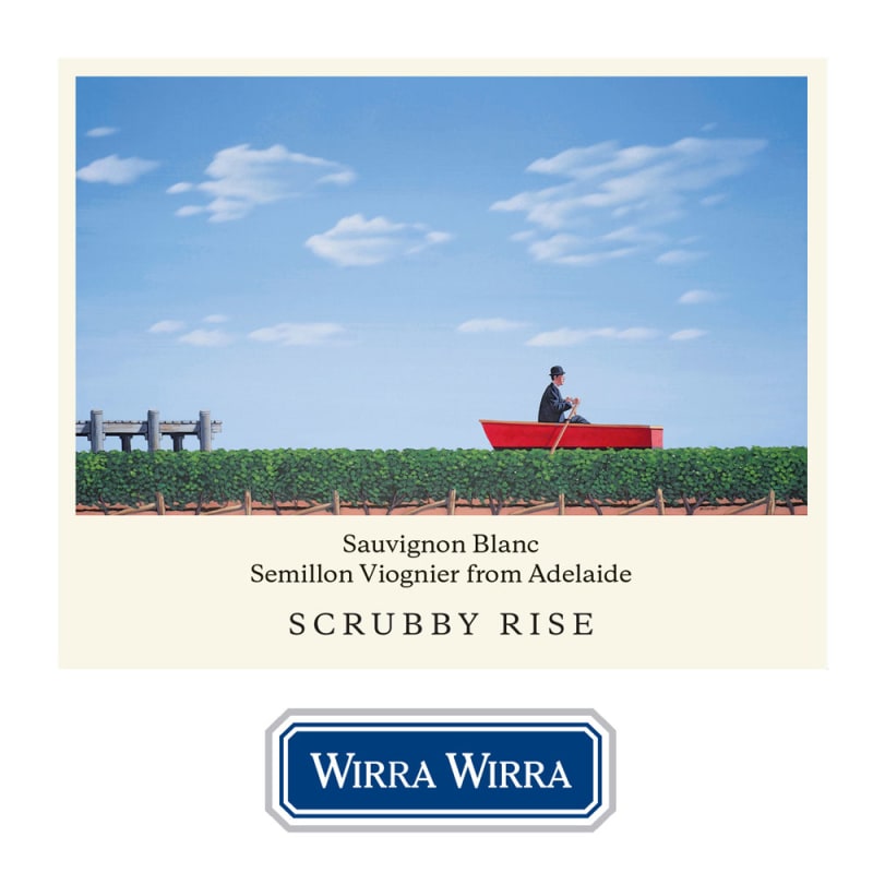 Wirra Wirra Scrubby Rise White 2012 Front Label