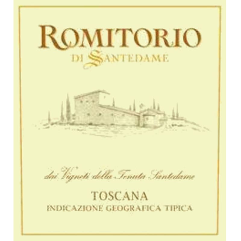 Ruffino Santedame Romitorio 2010 Front Label