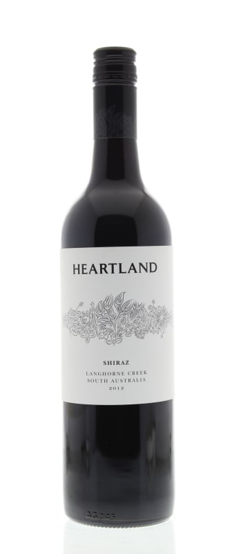 Heartland Shiraz 2012 Front Bottle Shot