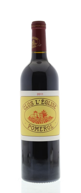 Clos L'Eglise Pomerol 2011 Front Bottle Shot